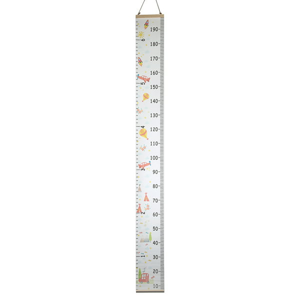 Nordic Children Height Ruler Canvas Hanging Growth Chart Kids Room Wall DecoBLUS